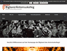 Tablet Screenshot of bigband-ak.de